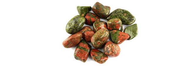 Unakite Pierres Roules